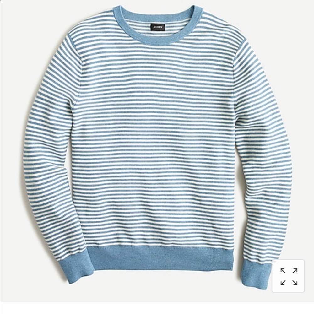 Cotton striped sweater